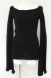画像1: LGB / LSC W1/16 ベルスリーブニットソー 0（レディース） ブラック O-26-07-18-005-LG-to-YM-OS (1)