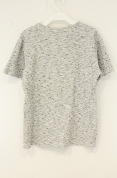 画像3: GOSTAR DE FUGA / パイルVネックTシャツ 44 グレー O-26-08-08-020-GO-ts-YM-OS (3)