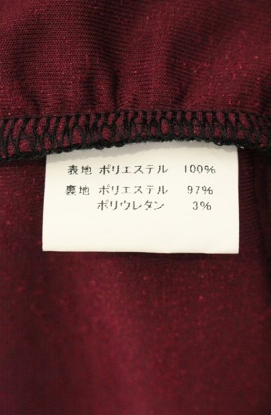 画像6: MIDAS / ベルベットクレープロングカーディガン  レッドｘブラック O-26-08-08-036-MI-to-YM-OS (6)