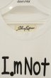 画像2: SHARE SPIRIT / I'm not SATAN I'm not Angel M ホワイト O-26-08-08-009-SH-to-YM-OS (2)