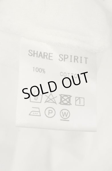 画像5: SHARE SPIRIT / サタンフレームBIG Tシャツ M ホワイト O-26-08-08-010-SH-to-YM-OS (5)