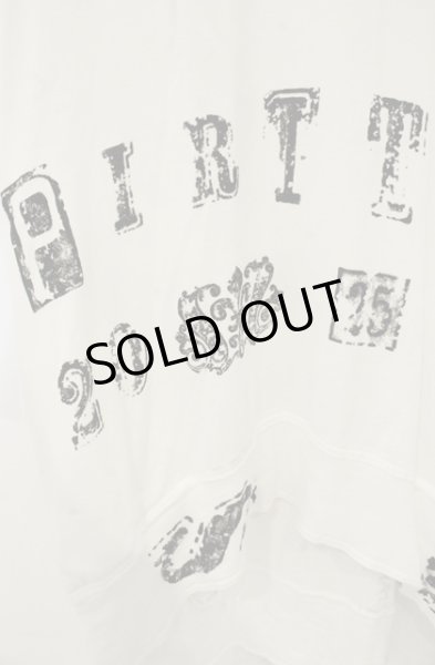画像3: SHARE SPIRIT / LETTER 変形Tシャツ 36 ホワイト O-26-08-08-011-SH-to-YM-OS (3)