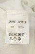 画像5: SHARE SPIRIT / LETTER 変形Tシャツ 36 ホワイト O-26-08-08-011-SH-to-YM-OS (5)
