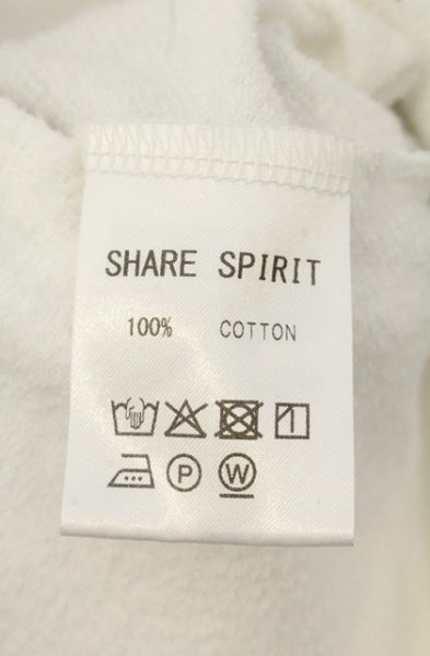 画像5: SHARE SPIRIT / LETTER 変形Tシャツ 36 ホワイト O-26-08-08-011-SH-to-YM-OS (5)