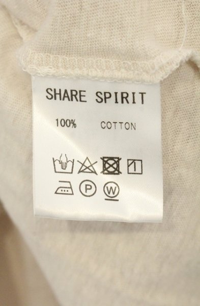画像5: SHARE SPIRIT / プリントカットソー L ベージュ O-26-08-08-013-SH-to-YM-OS (5)