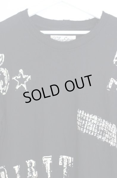 画像2: SHARE SPIRIT / LETTER 変形Tシャツ  ブラック O-26-08-13-004-SH-to-YM-OS (2)