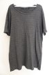 画像1: NO ID. / ミックスボーダーBIG Tシャツ 1 グレー O-26-08-13-008-NO-ts-YM-OS (1)