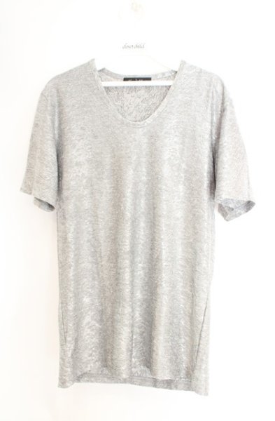 画像1: TORNADO MART / シャインジャガードストレッチTシャツ M グレー（シルバー） O-26-08-13-018-TO-ts-YM-OS (1)