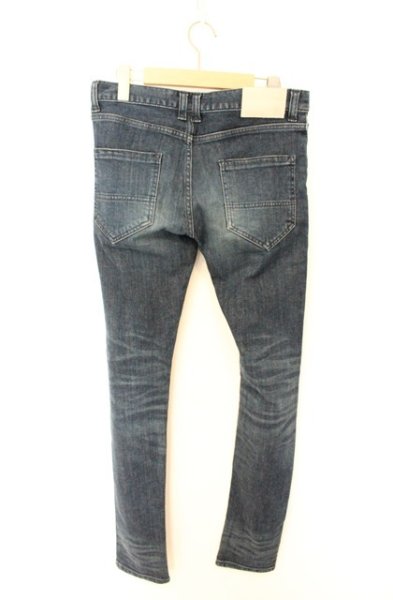 画像3: NO ID. / ストレッチデニムUSED加工スキニーデニムパンツ 2 インディゴ O-26-08-17-048-NO-pa-YM-OS (3)