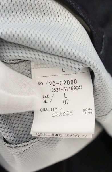 画像4: TORNADO MART / メッシュHTデニム調プリント7分袖シャツブルゾン L ネイビー O-26-08-17-007-TO-ja-YM-OS (4)