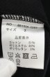 画像4: NO ID. / サーマルラウンドカットソー 2 ブラック O-26-08-17-009-NO-to-YM-OS (4)