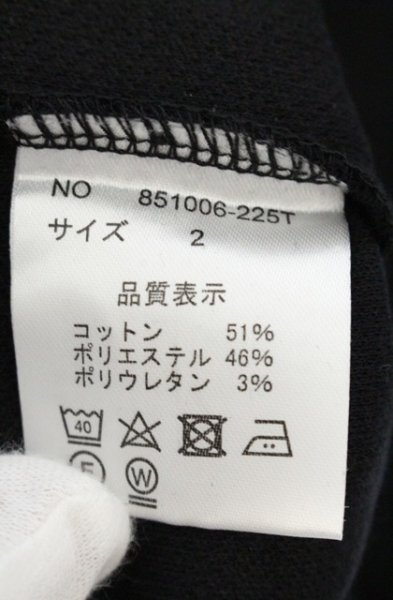 画像4: NO ID. / サーマルラウンドカットソー 2 ブラック O-26-08-17-009-NO-to-YM-OS (4)