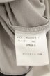 画像4: NO ID. BLACK / フロントZIP　BIGシャツ ONE グレー O-26-08-17-010-NO-ts-YM-OS (4)