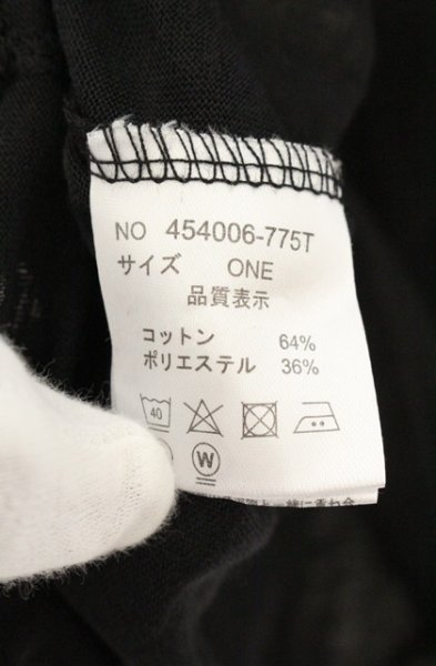 画像3: NO ID. BLACK / アシンメトリーレイヤードタンクトップ ONE ブラック（ダークグレー系） O-26-08-17-012-NO-to-YM-OS (3)