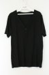 画像1: kiryuyrik / Henry V-Neck Tシャツ L ブラック O-26-08-17-019-ki-ts-YM-OS (1)