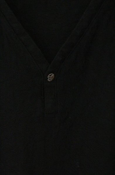 画像2: kiryuyrik / Henry V-Neck Tシャツ L ブラック O-26-08-17-019-ki-ts-YM-OS (2)