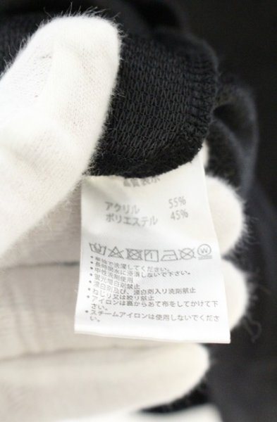 画像5: SEANA / ジップアップロングネックカットソー L ブラック O-26-09-02-026-SE-to-YM-OS (5)