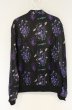 画像4: ALTER VENOMV / 総柄シングルライダースジャケット M ブラックｘパープル O-26-09-02-030-AL-ja-YM-OS (4)