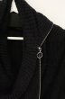 画像2: CIVARIZE / ドレープニットプルオーバー F ブラック O-26-09-02-032-CI-to-YM-OS (2)