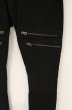 画像2: CIVARIZE / BendデザインZIPカラーストレッチスキニーパンツ 42 ブラック O-26-09-02-035-CI-pa-YM-OS (2)