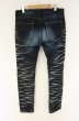 画像3: CIVARIZE / ストレッチ入りパールバインダー立体加工スキニーパンツ 46 ブルー O-26-09-02-040-CI-pa-YM-OS (3)