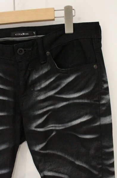 画像2: CIVARIZE / ストレッチ入りパールバインダー立体加工スキニーパンツ 46 ブラック O-26-09-02-041-CI-pa-YM-OS (2)