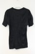 画像3: 5351pour les Hommes / ワッシャーVネックTシャツ 2 ブラック O-26-09-08-009-53-ts-YM-OS (3)