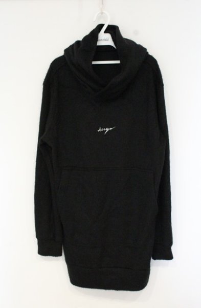 画像1: kiryuyrik / Hoodie パーカー Shaggy S ブラック O-26-09-08-011-ki-to-YM-OS (1)