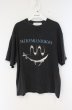 画像1: NIL DUE / NIL UN TOKYO / FADED ACID SMILE Tシャツ F グレー（ピグメント） O-26-09-16-024-NI-ts-YM-OS (1)