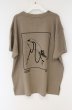 画像3: NIL DUE / NIL UN TOKYO / TATTOO SWEAT Tシャツ F オートミール O-26-09-16-025-NI-ts-YM-OS (3)