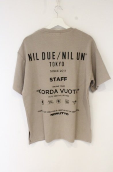 画像2: NIL DUE / NIL UN TOKYO / STAFFS SWEAT BIG Tシャツ F オートミール O-26-09-16-026-NI-ts-YM-OS (2)