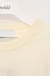 画像2: NIL DUE / NIL UN TOKYO / 8TH ANNIV LONG SLEEVE カットソー F アイボリー O-26-09-16-027-NI-to-YM-OS (2)