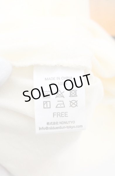画像5: NIL DUE / NIL UN TOKYO / 8TH ANNIV LONG SLEEVE カットソー F アイボリー O-26-09-16-027-NI-to-YM-OS (5)