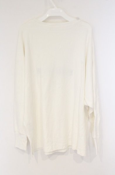 画像2: NIL DUE / NIL UN TOKYO / LONG SLEEVE EMBROIDERY TEE　カットソー F ホワイト O-26-09-16-028-NI-to-YM-OS (2)