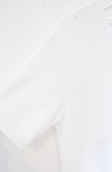 画像2: R by TORNADO MART / トルネードロゴパイル半袖Tシャツ 0 ホワイト O-26-09-16-031-Rｂ-ts-YM-OS (2)