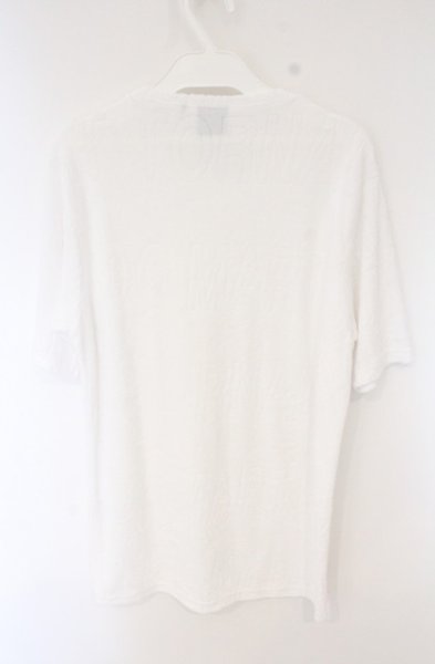 画像4: R by TORNADO MART / トルネードロゴパイル半袖Tシャツ 0 ホワイト O-26-09-16-031-Rｂ-ts-YM-OS (4)