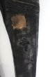 画像4: LGB / ST103-B2ND/M【メンズ28】　レザーリペアデニムパンツ 28 ブラック O-26-09-16-033-LG-pa-YM-OS (4)
