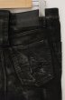 画像6: LGB / ST103-B2ND/M【メンズ28】　レザーリペアデニムパンツ 28 ブラック O-26-09-16-033-LG-pa-YM-OS (6)