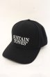 画像1: NIL DUE / NIL UN TOKYO / SUSTAIN TONES キャップ  ブラック O-26-09-16-034-NI-za-YM-OS (1)