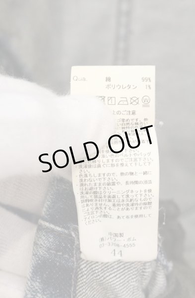 画像3: CIVARIZE / 汚し加工デニムライダースジャケット 44 インディゴ O-26-09-16-001-CI-ja-YM-OS (3)