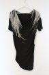 画像1: CIVARIZE / Abuse ドレープTシャツ 44 ブラック O-26-09-16-008-CI-ts-YM-OS (1)