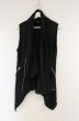 画像3: CIVARIZE / Prisoner ノースリーブコーティングパーカー 44 ブラック O-26-09-16-010-CI-to-YM-OS (3)