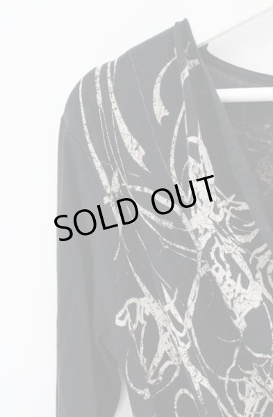 画像2: CIVARIZE / Spiteful チェーン付きドレープカットソー 44 ブラック O-26-09-16-012-CI-to-YM-OS (2)
