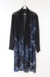 画像1: CIVARIZE / PIKOコラボスモークプリントシフォンカーディガン  ブルーｘブラック O-26-09-16-014-CI-to-YM-OS (1)