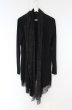 画像1: CIVARIZE / Erosionレース切り替えカーディガン 44 ブラック O-26-09-16-015-CI-to-YM-OS (1)