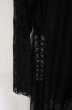 画像6: CIVARIZE / Collapse サイドレースアップ変形パーカー 46 ブラック O-26-09-16-016-CI-to-YM-OS (6)