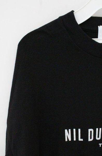画像2: NIL DUE / NIL UN TOKYO / 8TH ANNIV LONG SLEEVE カットソー F ブラック O-26-09-16-020-NI-to-YM-OS (2)