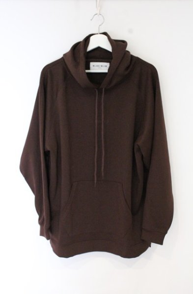 画像1: NIL DUE / NIL UN TOKYO / EMBROIDERY LOGO HOODIE　パーカー F ブラウン O-26-09-16-021-NI-to-YM-OS (1)
