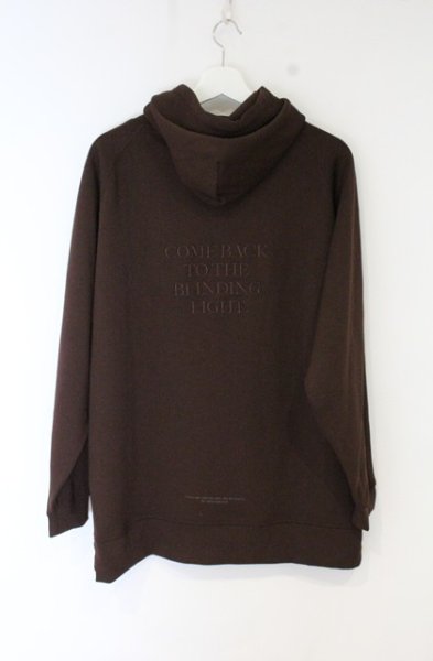 画像2: NIL DUE / NIL UN TOKYO / EMBROIDERY LOGO HOODIE　パーカー F ブラウン O-26-09-16-021-NI-to-YM-OS (2)