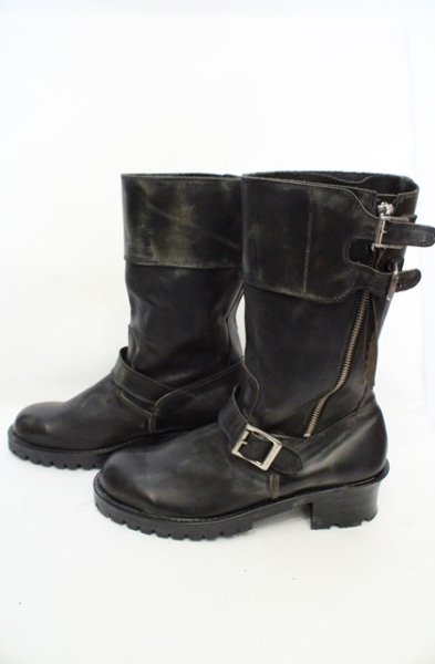 画像4: CIVARIZE / ユーズドエンジニアブーツ 42(約27cm) ブラック O-26-09-21-026-CI-sho-YM-OS (4)